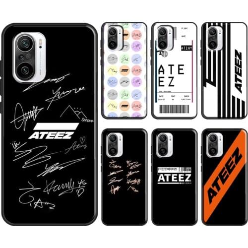 ATEEZ Fashion For POCO F3 M3 X3 Pro Phone Case For Xiaomi Mi 11 A1 A2 A3 10T 9T Mi Note 10 Lite Coque