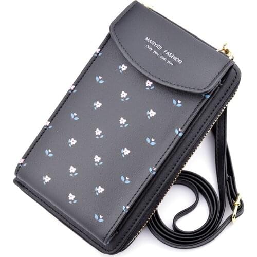 New Luxury Handbags Womens Ladies Small Vertical Zipper Pocketbook Korean Fashion Feminine Purse Clutch Phone Wallet Shoulder