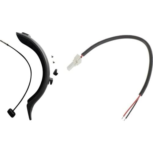Novel-Rear Mudguard Fender+Taillight & Led Smart Tail Light Cable for Xiaomi Mijia M365