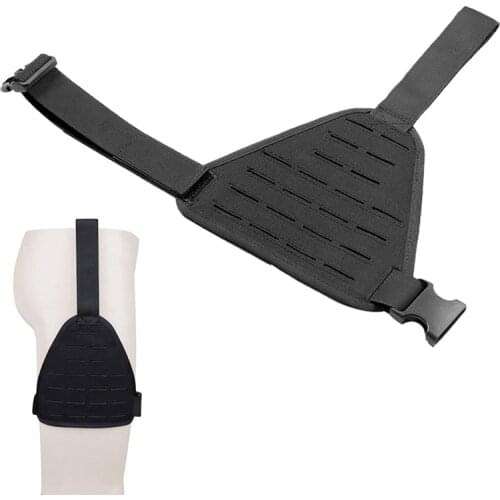 Molle Drop Leg Platform Thigh Leg Panel Plate Laser-cut Military Tactical Gun Holster Thigh Platform Holster Paddle Adapter