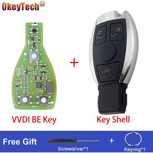 OkeyTech Original Xhorse VVDI BE Key MB Pro For Benz For Mercedes V1.5 Improved Version With Smart Remote Control Key Shell PCB