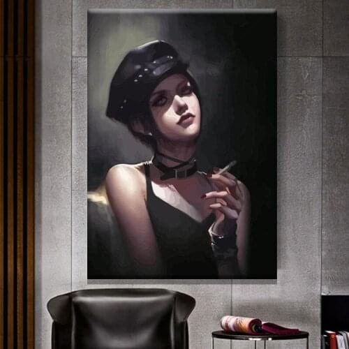 Canvas Painting Printed Sexy NaNa Pictures Home Decor Bedroom Bedside Background Modular Anime Poster