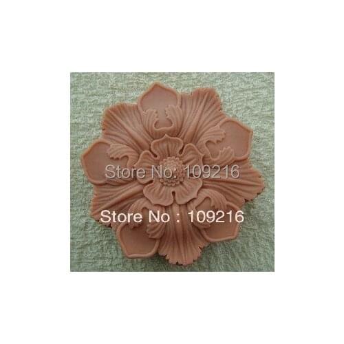 1pcs Singular Flowers (ZX188) Silicone Handmade Soap Mold Crafts DIY Mold