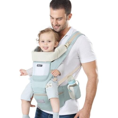 Baby Carrier Infant Hip Seat Carrier Kangaroo Sling Front Facing Backpacks For Baby Travel Activity Gear
