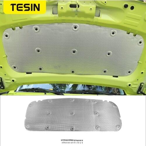 TESIN Sound Heat Insulation Cotton Car Engine Hood Heat Insulation Sound Deadener Pad For Suzuki Jimny 2019-2021 Car Accessories