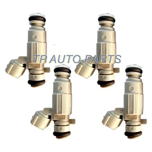 4 PCS Fuel Injector Compatible With Hyun-dai Ki-a OEM 35310-04000 3531004000