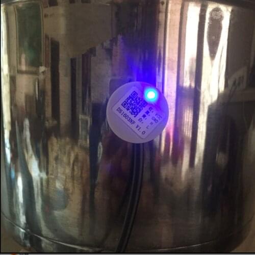 Ultrasonic Liquid Level Sensor, Metal Container, Non-contact Water Level Sensor, Gasoline Tank Leak Detection and Alarm