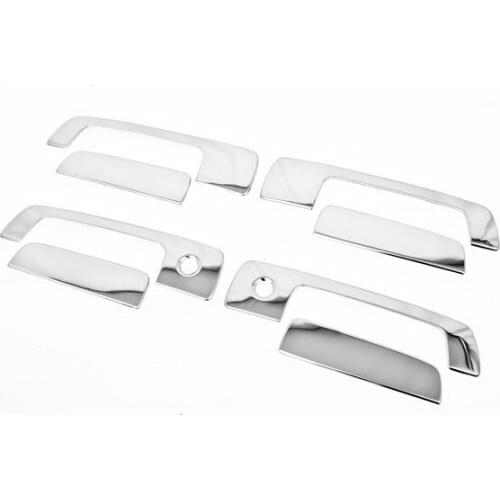 High Quality Chrome Door Handle Cover for Mitsubishi Lancer Evolution Gen 4/5/6 free shipping