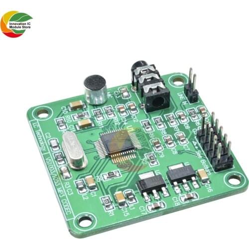 VS1053 MP3 Module Development Board w/ On-Board Recording Function SPI Interface OGG Encoding Recording Control Signal Filter