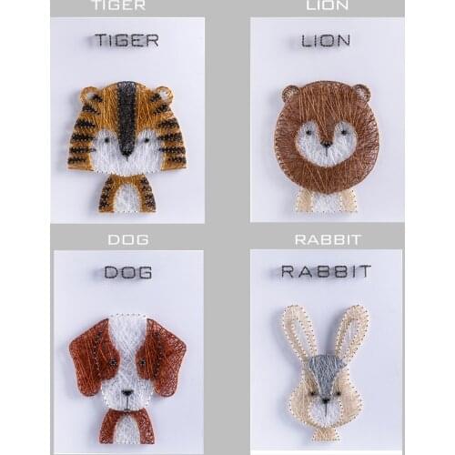 3D yarn painting String drawing String Art decompression parent-child DIY handmade material package finished decorative painting