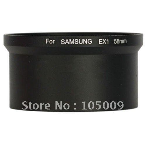 58mm 58 mm filter mount Lens Adapter Tube Ring for Samsung EX1 EX-1 TL-500