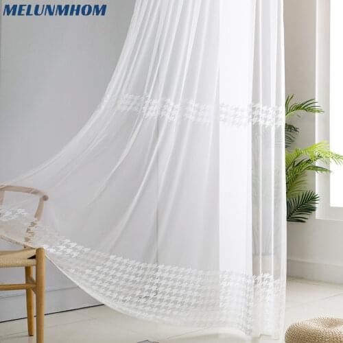 Promotion Special Offer Yarn Dyed Cortina Swallow Pattern Sheer For Bedroom Living Room Treatments Tulle Kids Yarn Custom