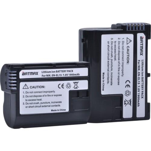 EN-EL15 EN EL15 ENEL15 Battery akku for Nikon DSLR D600 D610 D800 D800E D810 D7000 D7100 D7200 L15