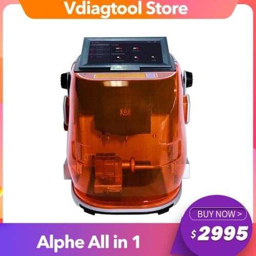 Kukai All In One Key Cutting Machine Alphe Locksmith Supplies Diagnostic Tools Car Key Programer Duplicate