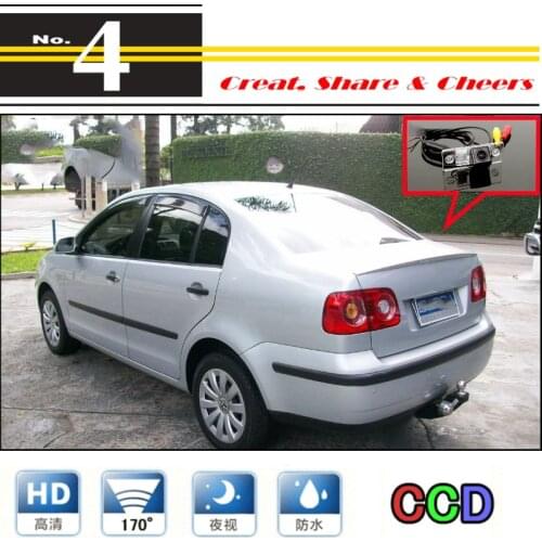 Car Camera For Volkswagen VW Polo Sedan High Quality Rear View Back Up Waterproof Camera For PAL / NTSC For Use | CCD + RCA