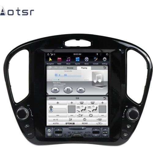 AOTSR Tesla 1 Din Android 8 Car Radio Coche For Infiniti ESQ / Nissan Juke 2011 - 2018 Car GPS Navigation IPS Multimedia Player