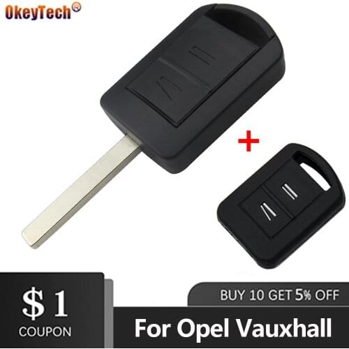 2 Button Car Key Shell Fob Cover for Opel Vauxhall Corsa vectra c astra h Meriva omega zafira HU100 Blade auto key Silicone Case