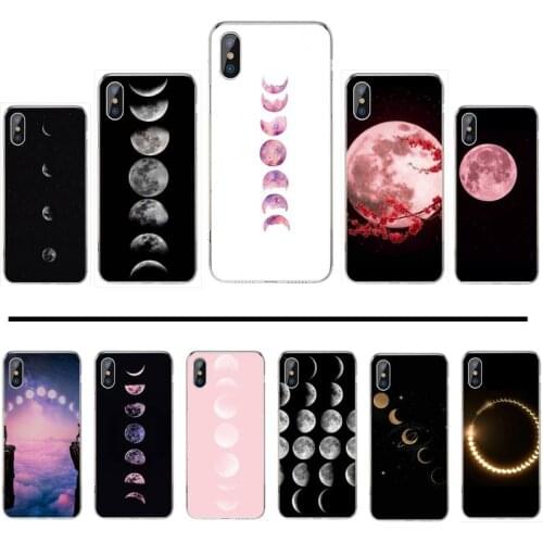 Moonlight Moon phases Phone Case For iphone 12 5 5s 5c se 6 6s 7 8 plus x xs xr 11 pro max