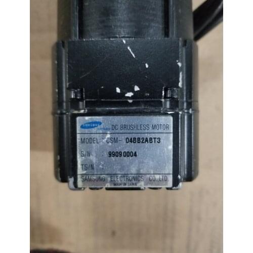 CSM-04BB2ABT3 SERVO MOTOR , used in good condition . 80% appearance new , good working , free shipping
