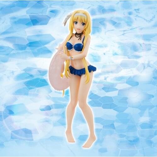 Cuteanime 100% Original Furyu Sword Art Online Alicization Alice Swimsuit Figure PVC Action Model Toys Anime Girl Figure
