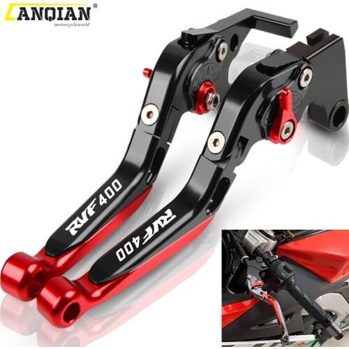 FOR HONDA RVF400 1994 1995 1996 Motorcycle Accessories handbrake Folding Extendable Moto Adjustable Clutch Brake Levers RVF 400