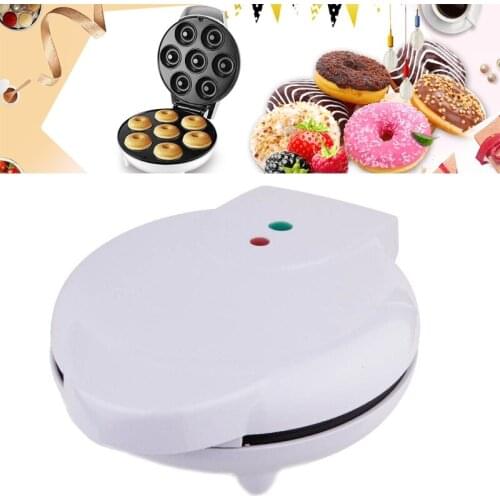 Non-stick Surface 7 Grid Biscuit Maker Machine EU Plug Cake Making Mould Electric Baking Pan Griddle Breakfast Temperature Contr