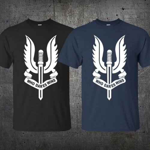 SAS Special Air Service British Army Special Forces T-shirt Sizes S to 3XL