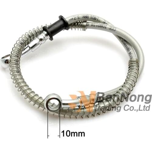390-2000mm Motorcycle High Performance Stainless Steel Hydraulic Brake Hose Brake Pipe Tubing Fits For all Street Racing Dirt