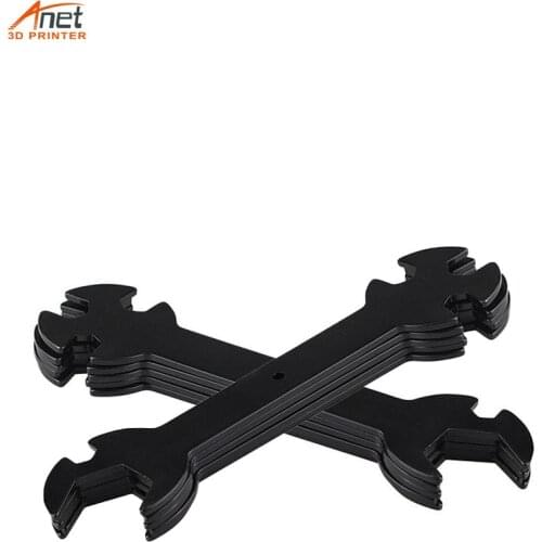 Hot sale 5 in 1 Nozzle Spanner CNC engraving machine Wrench Steel Spanner Wrench Flat For E3D MK8 nozzles 3D printer parts