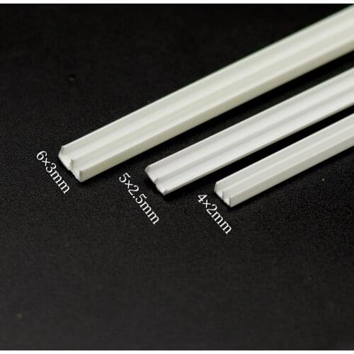 Model Multi-size Toy Making U-shaped Tube ABS DIY Plastic Tube 50 Cm Changsha Tray Layout Train Building Materials Diorama Toys