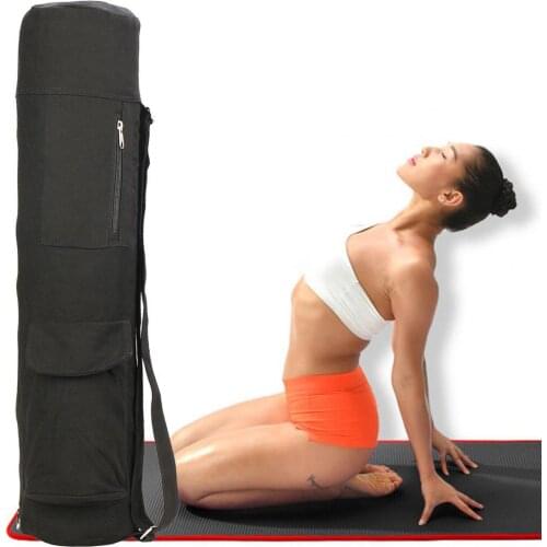 Fashion Yoga Mat Bag Portable Durable Solid Color Multi-purpose Yoga strap Storage Bag for Gym