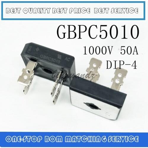 5PCS-20PCS GBPC5010 Bridge Rectifiers 1000V 50A Bridge Rectifier new original