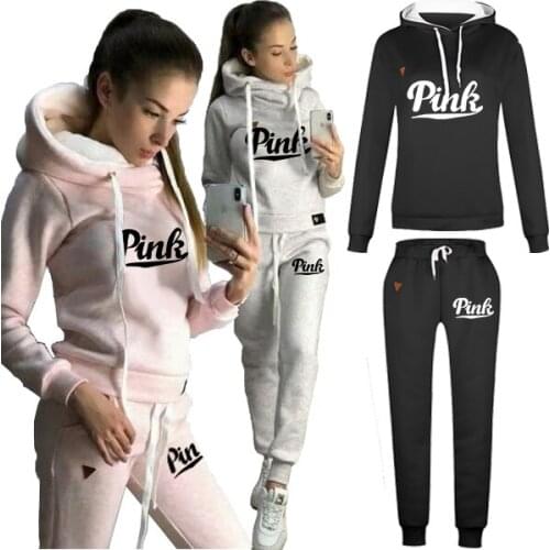 Fall Clothes for Women 2021 Fashion Whole Sale Comfortable Home Sweat Pan Suit Outfits Autumn Joggers Female Sweatpants Sets