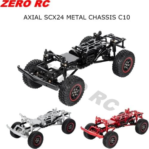 1/24 ALLOY Axial SCX24 C10 ASSEMBLED Chassis 133MM WHEELBASE Metal ROCK Crawler RC CAR