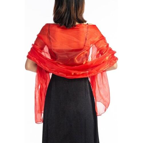 2021 Shawl New Evening Dress Wedding Scarves Bride Bridesmaid Shawl Solid Color Party 170Cm Casual Decorate Fashion Lady Scarf