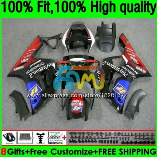 OEM For KAWASAKI 600CC ZX600 ZX636 12BS.24 ZX 636 6 R ZX 6R Red black 03 04 ZX-636 ZX-600 ZX-6R ZX6R 03 04 2003 2004 Fairing
