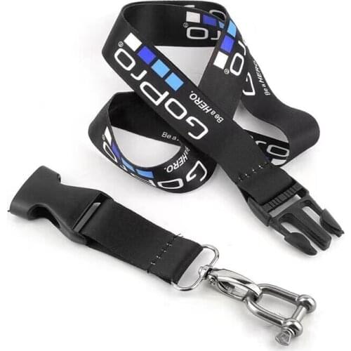 GoPro5 6 7 sports camera strap lanyard It can be used as a lanyard or a hand lanyard With screw lock, locking is not afraid