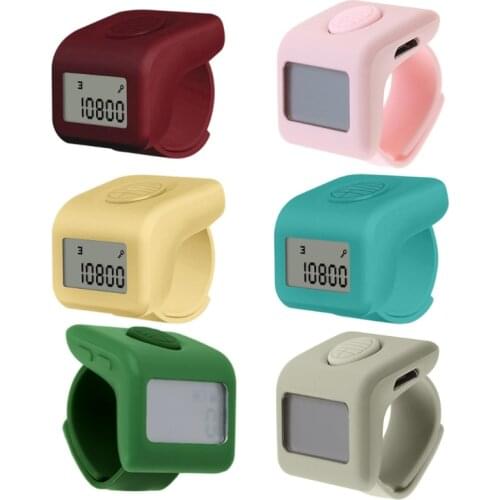 Holy Religious Prayers Beads Counter Digital Finger Counter for Rolling Beads Hand Tally Counter for buddhist Pray Dropship