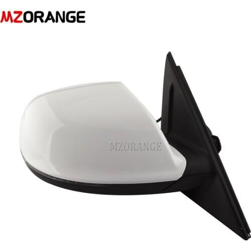 Foldable Heated electric Outside Side Mirror Assembly with Turn Signals for AUDI Q5 2008-2016 Door Wing Rearview Mirror Assembly