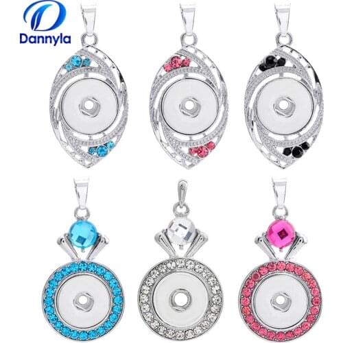 Souarts snap jewelry Snap Necklace Jewelry Fit DIY 18 mm snap button charms LSNP13/26/39