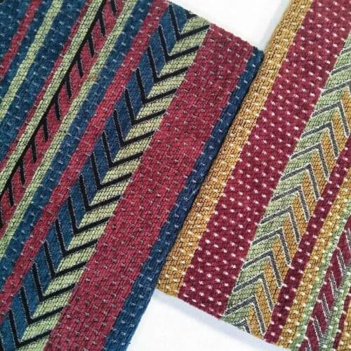 Chenille Jacquard Fabric Sofa Materials Gold Bags Shoes Crafts Toys Handbags Home Decoration DIY Sewing Accessories