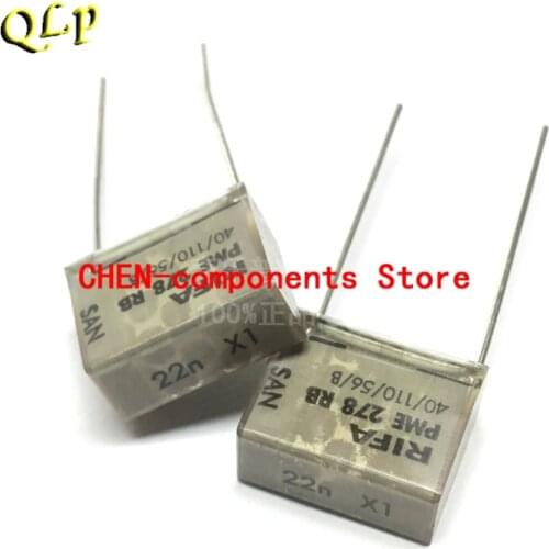 1pcs new KEMET RIFA PME278RB5220MR30 22nF/440VAC 223/440vac PME278 0.022UF X2 capacitors 223 440v