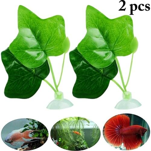 2pcs Simulation Grass Landscape Aquatic Plants Artificial Plant Aquarium Decoration Fish Tank Plants Accessories for Aquarium