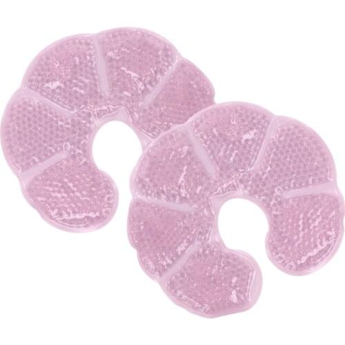Gel Ice pack breast pad Relieve pain and swelling for Woman Hot or Cold therapy Pack for pregnant woman Reusable breast pad