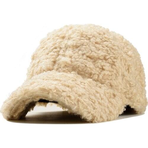 2020 Warm Winter Solid Cotton Casquette Baseball Cap Adjustable Snapback Hats for Men and Women 240