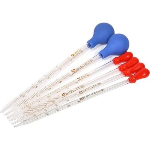 2021 Clear Scale Experiment High Borosilicate Glass Dropper Medical Supplies Pipette Dropper Chemistry Lab Supplies Educational