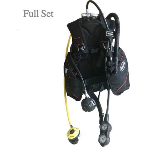 BCD Full Set 5pcs Diving Buoyancy Jacket Compensator BC Triple Meter Scuba Back Fly Inflatable Vest Back Frame dbsqszb Balance