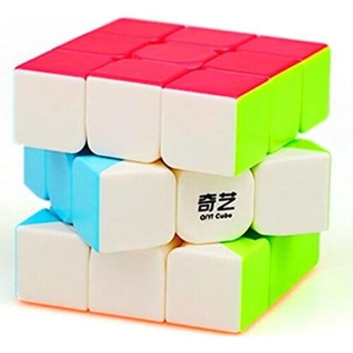 Cuberspeed Qiyi Warrior W 3x3 Speed Cube Stickerless Magic Cube Puzzles