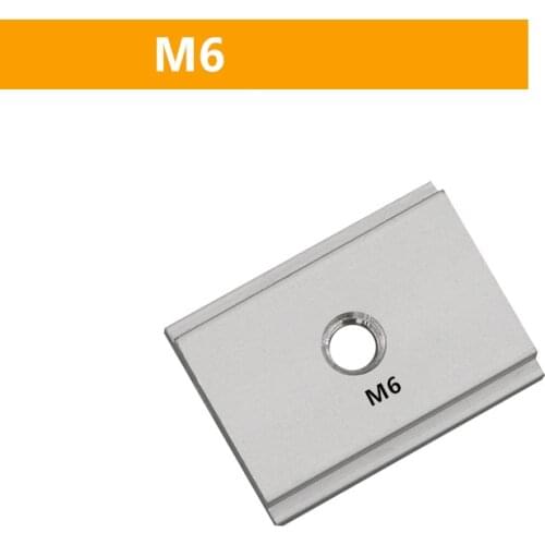 Woodworking nut T slider M6 M8 for woodworking clamp T nut