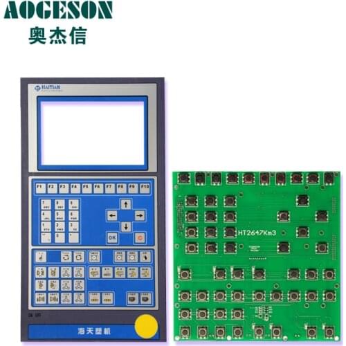 Haitian injection molding machine key board film HT2647Km3 Haitian AK668 computer key circuit board